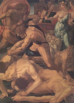 Moses and the Daughters of Jethro (nn03), Rosso Fiorentino
